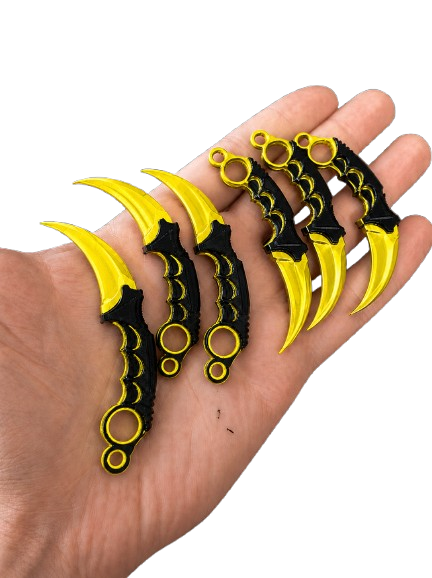 Nůž Karambit CS2 + 5x nálepka CS2