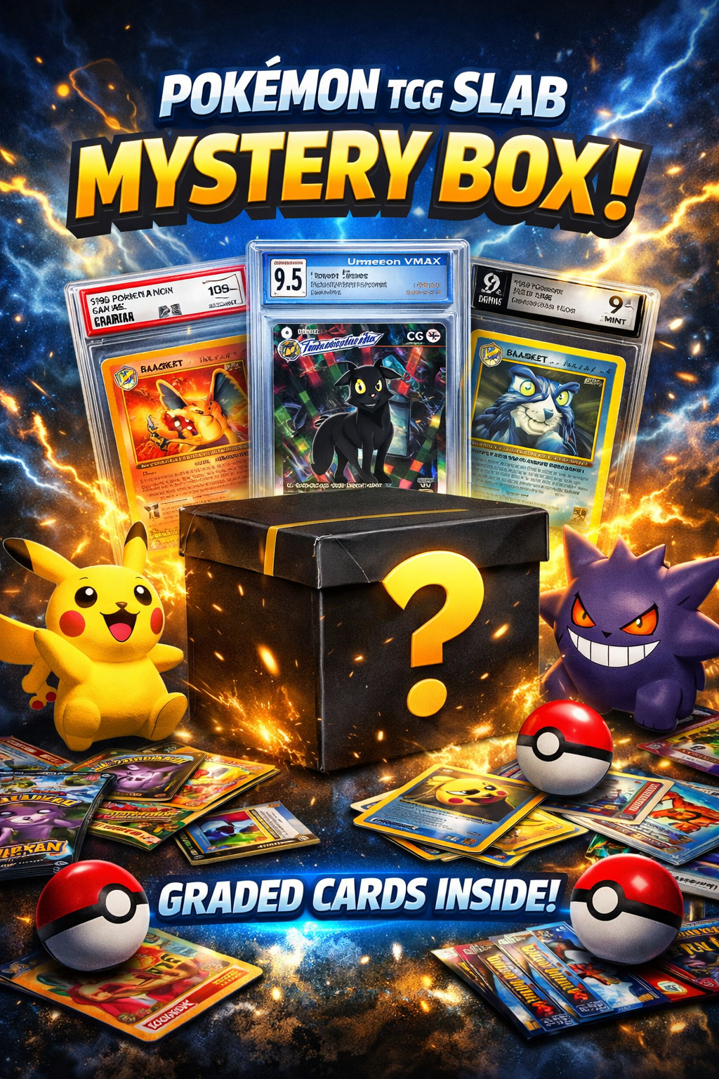 Pokemon Mystery Slab TCG