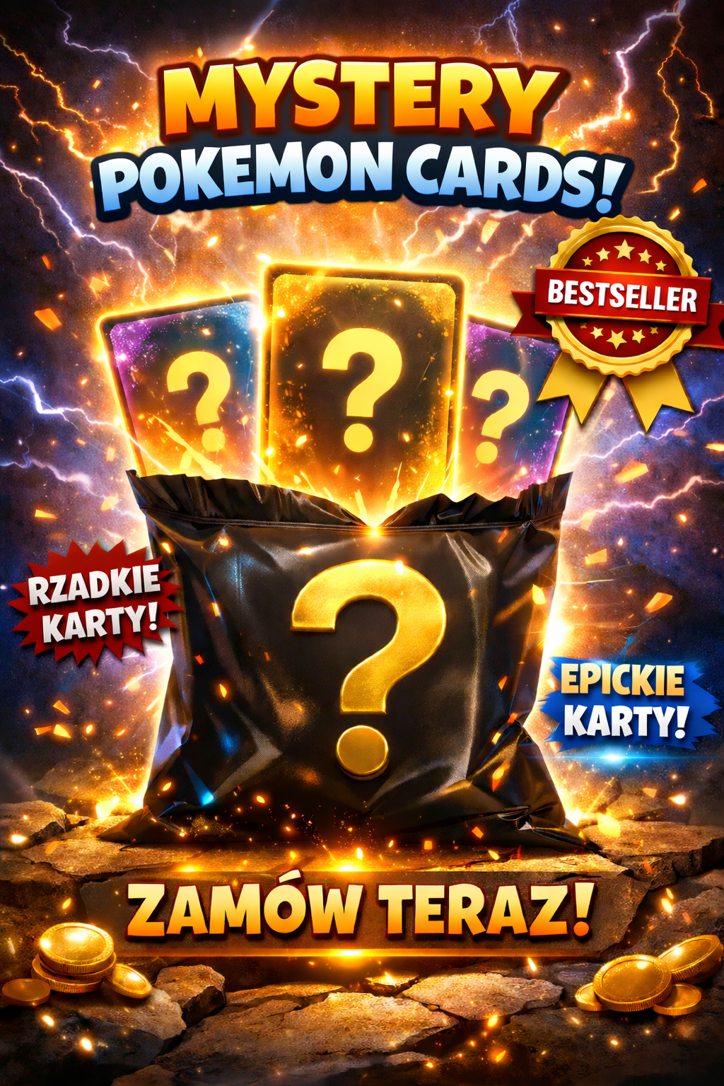 Mistery Pokemon card