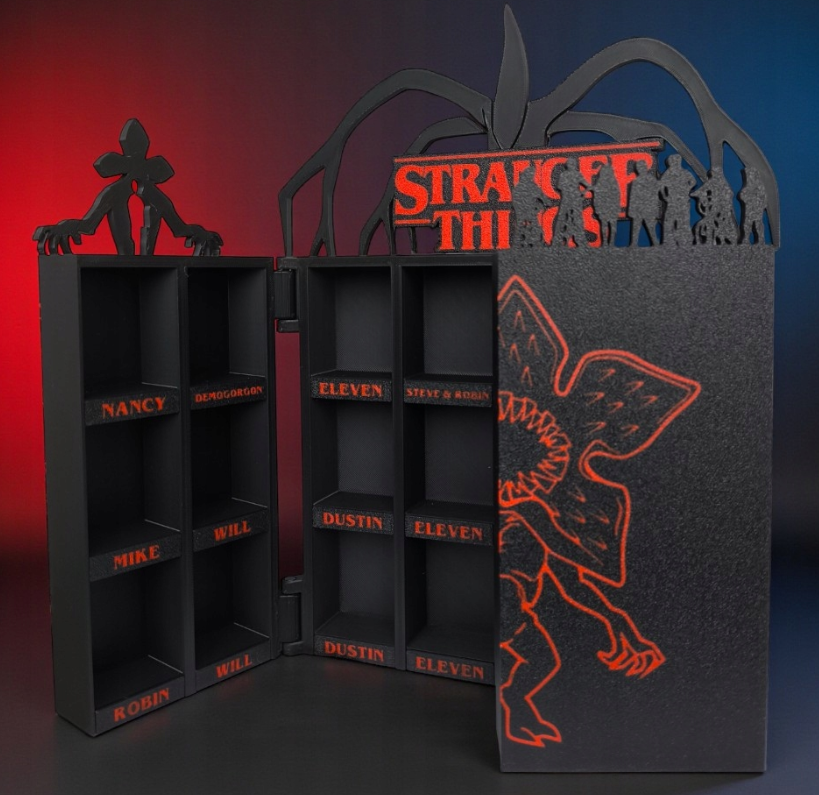 Półka na figurki Stranger Things – organizer Kinder Joy