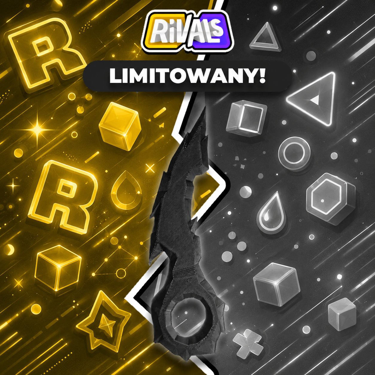 Limitowany Glass Shard Dark Rivals Roblox