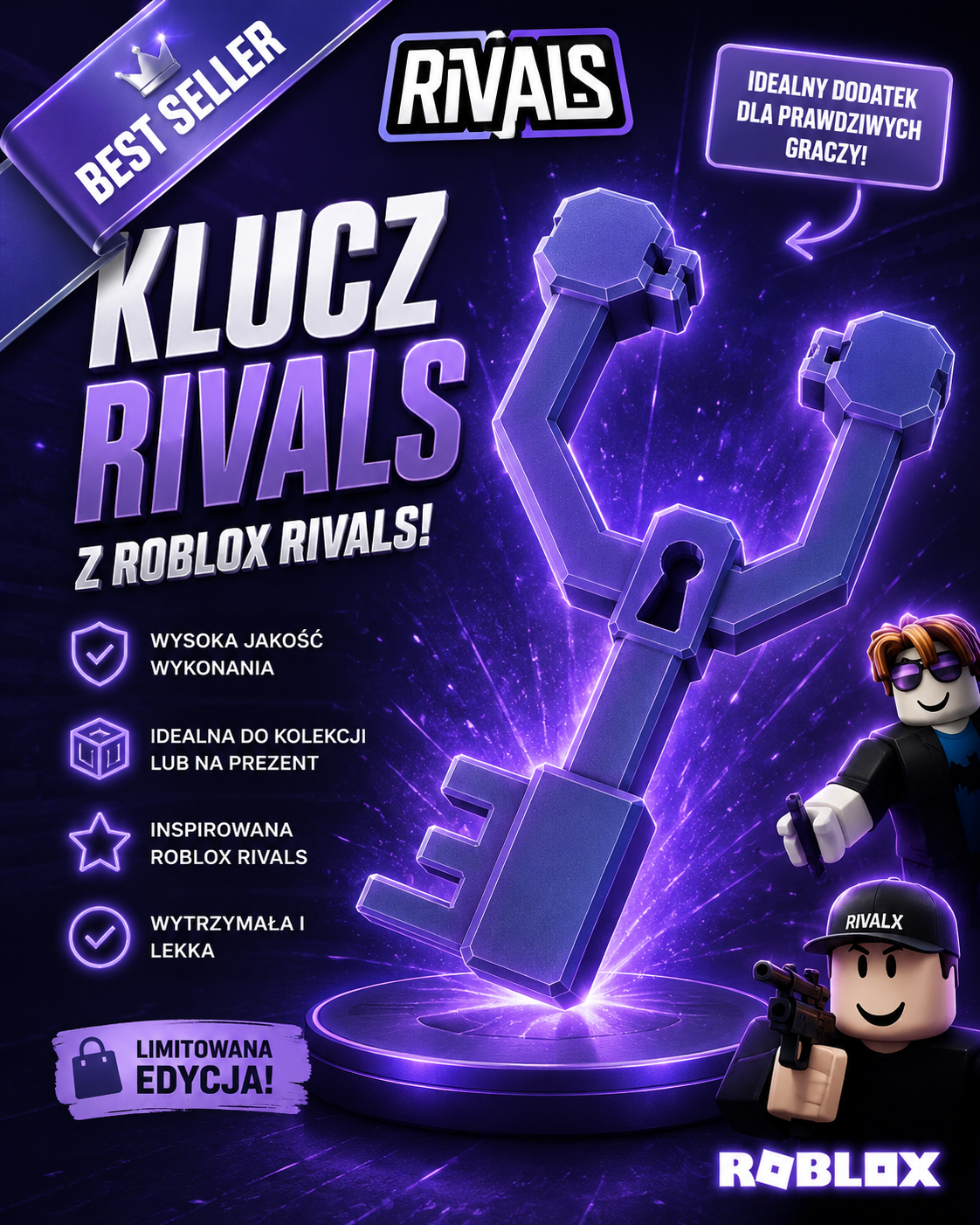 Roblox Rivals Keythrower KeyShot Roblox Rivals – SpinFlipper