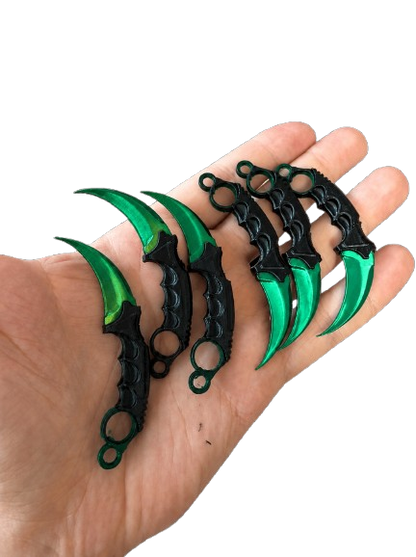 Nůž Karambit CS2 + 5x nálepka CS2