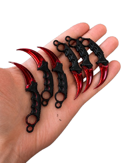 Nůž Karambit CS2 + 5x nálepka CS2