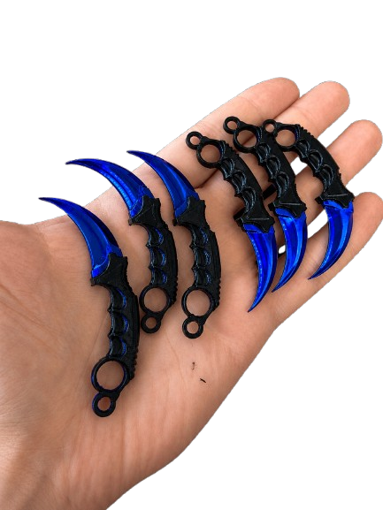 Nůž Karambit CS2 + 5x nálepka CS2