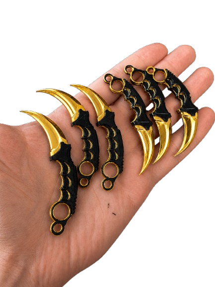 Nůž Karambit CS2 + 5x nálepka CS2