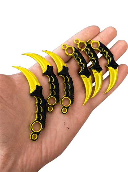 Nůž Karambit CS2 + 5x nálepka CS2