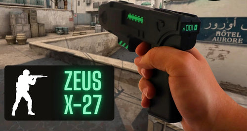 Zeus x-27 CS2 IRL+ 5x naklejka CS2