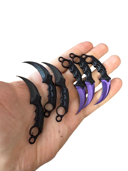 Nůž Karambit CS2 + 5x nálepka CS2