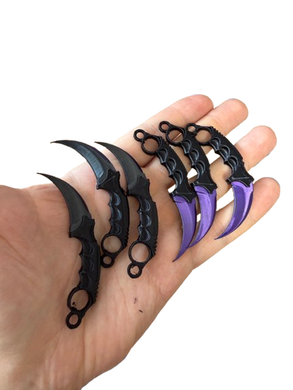 Nůž Karambit CS2 + 5x nálepka CS2