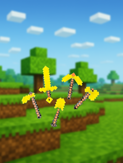 Brelok Łopata Minecraft