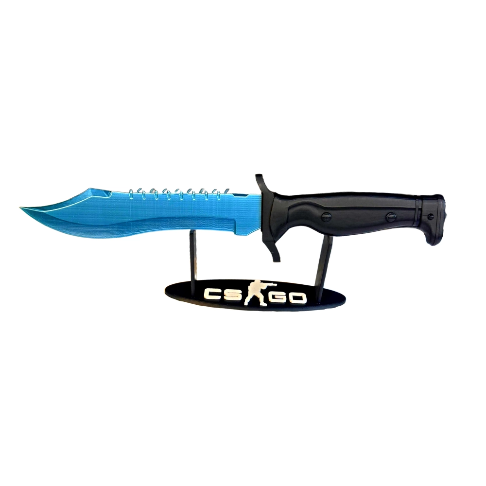 Nóż Bowie CS2 + 5x Naklejka CS2