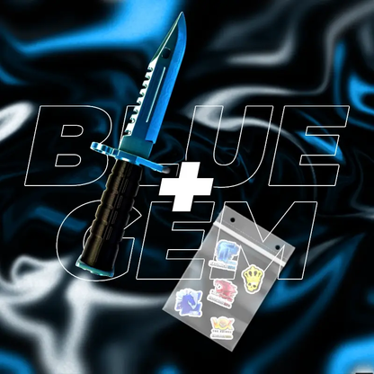 Nóż M9 Bayonett CS2 + 5x Naklejka CS2