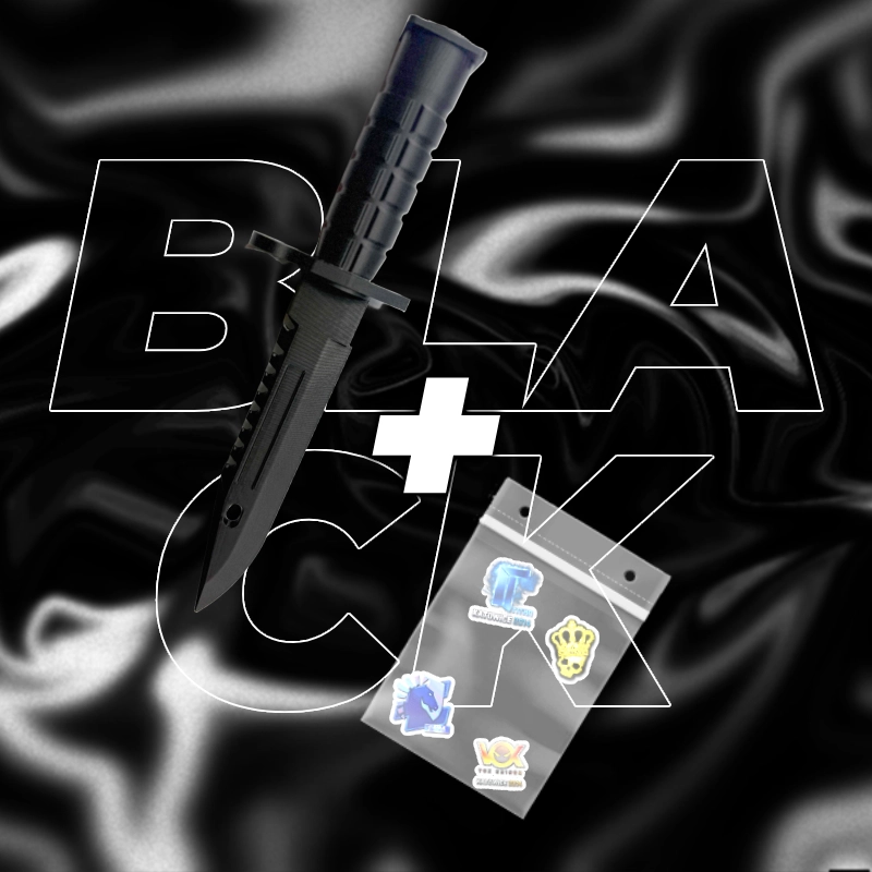 Nóż M9 Bayonett CS2 + 5x Naklejka CS2