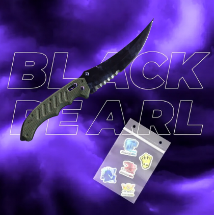 Nóż Flip Knife CS2 + 5x Naklejka CS2