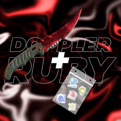 Nóż Flip Knife CS2 + 5x Naklejka CS2