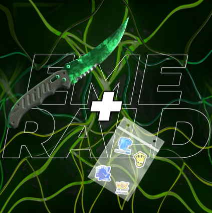 Nóż Flip Knife CS2 + 5x Naklejka CS2