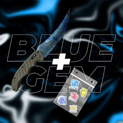 Nóż Flip Knife CS2 + 5x Naklejka CS2