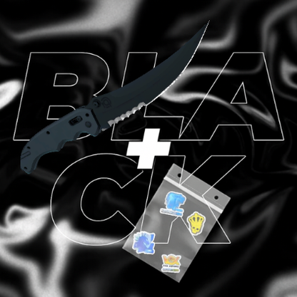 Nóż Flip Knife CS2 + 5x Naklejka CS2