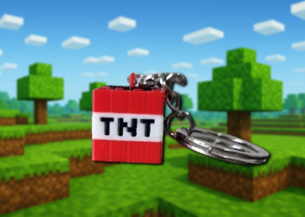 Brelok TNT Minecraft