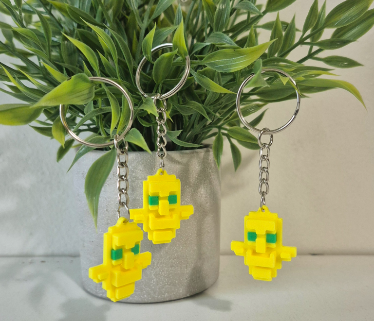 Brelok Minecraft Totem Nieśmiertelności