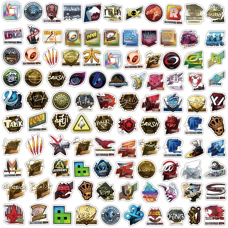 5X LOSOWE Naklejki CS2