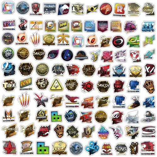 5X LOSOWE Naklejki CS2