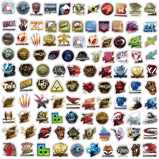 5X LOSOWE Naklejki CS2