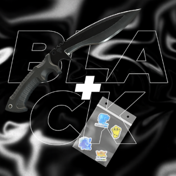 Kukri Knife + 5x Naklejka CS2