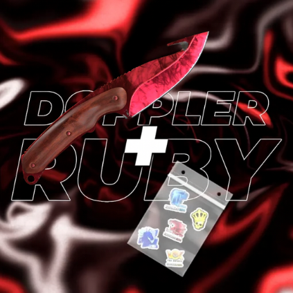 Gut Knife + 5x Naklejka CS2