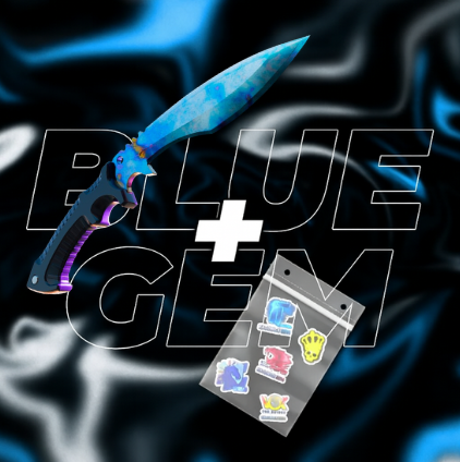 Kukri Knife + 5x Naklejka CS2