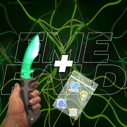 Kukri Knife + 5x Naklejka CS2