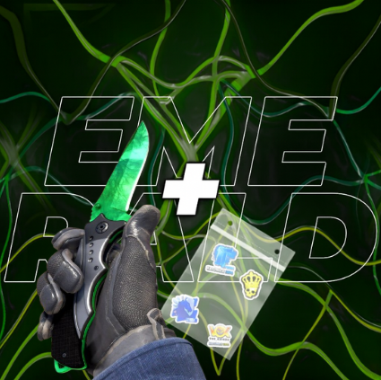 Nomad Knife CS2 + 5x Naklejka CS2