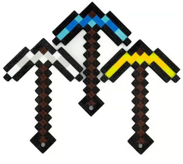 Brelok Kilof Minecraft