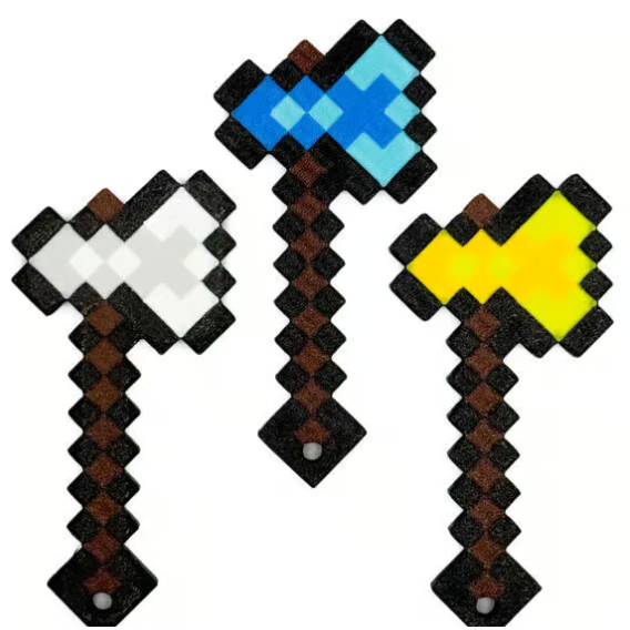 Brelok Siekiera Minecraft