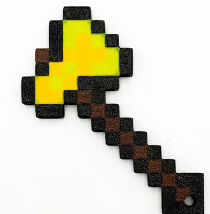 Brelok Siekiera Minecraft