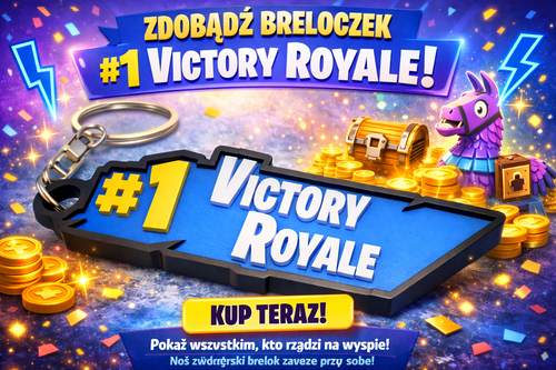Fortnite Victory Royale brelok