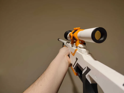 AWP Asiimov Replika 1:1 + 50x naklejka CS2