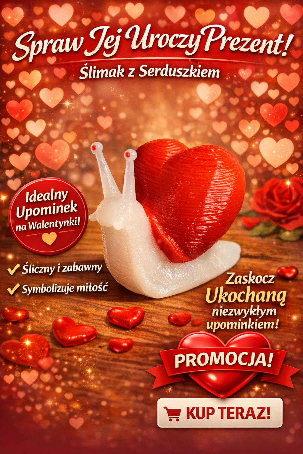 Ślimaczek z serduszkiem