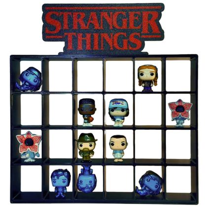 Półka Stranger Things do figurek kolekcjonerskich V3