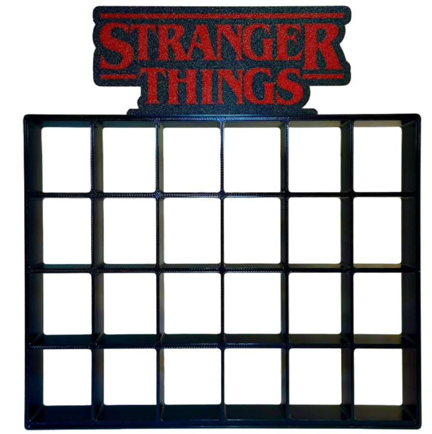 Półka Stranger Things do figurek kolekcjonerskich V3