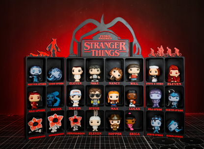 Półka Stranger Things na figurki Kinder Joy Funko V4