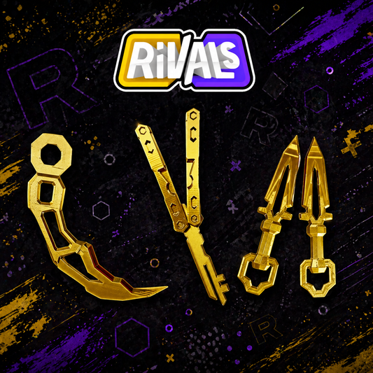 ZESTAW FANA RIVALS - KEYRAMBIT, KEYLISONG I KEYNAIS Z Rivals Roblox