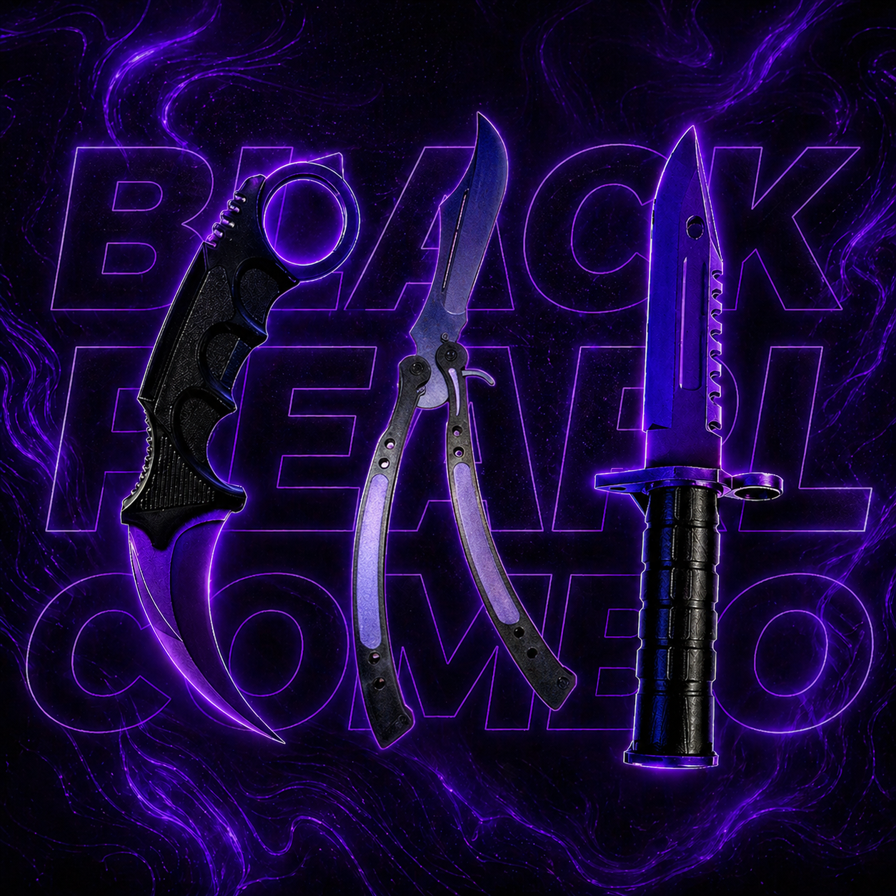 ZESTAW FANA CSA - KARAMBIT, M9 I MOTYLEK Z CSA
