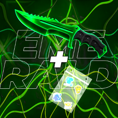 Huntsman Knife CS2 + 5x Naklejka CS2
