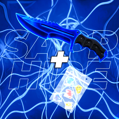 Huntsman Knife CS2 + 5x Naklejka CS2