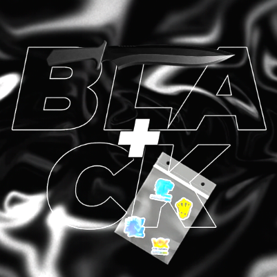 Nůž Karambit CS2 + 5x nálepka CS2