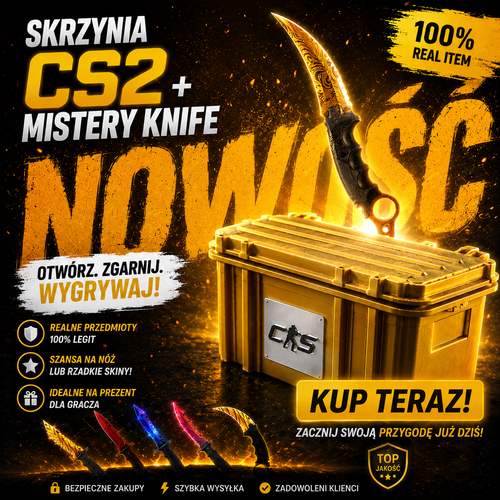 Skrzynka CS2 + Mystery Mini Knife Gratis!