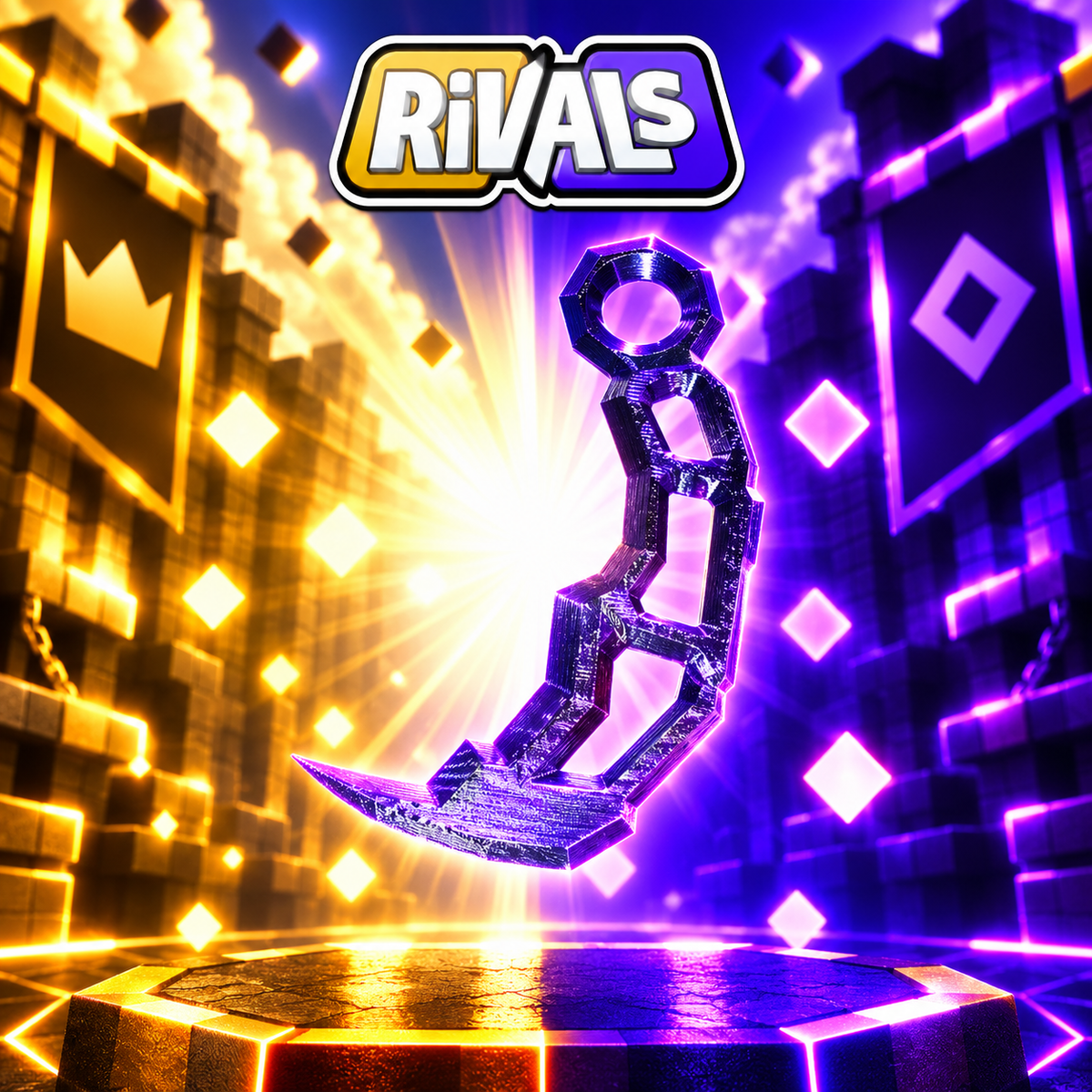 Brelok Keyrambit Roblox Rivals