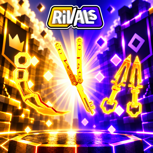 ZESTAW FANA RIVALS - KEYRAMBIT, KEYLISONG I KEYNAIS Z Rivals Roblox